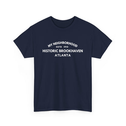 Historic Brookhaven - Atlanta - Unisex Cotton Tee