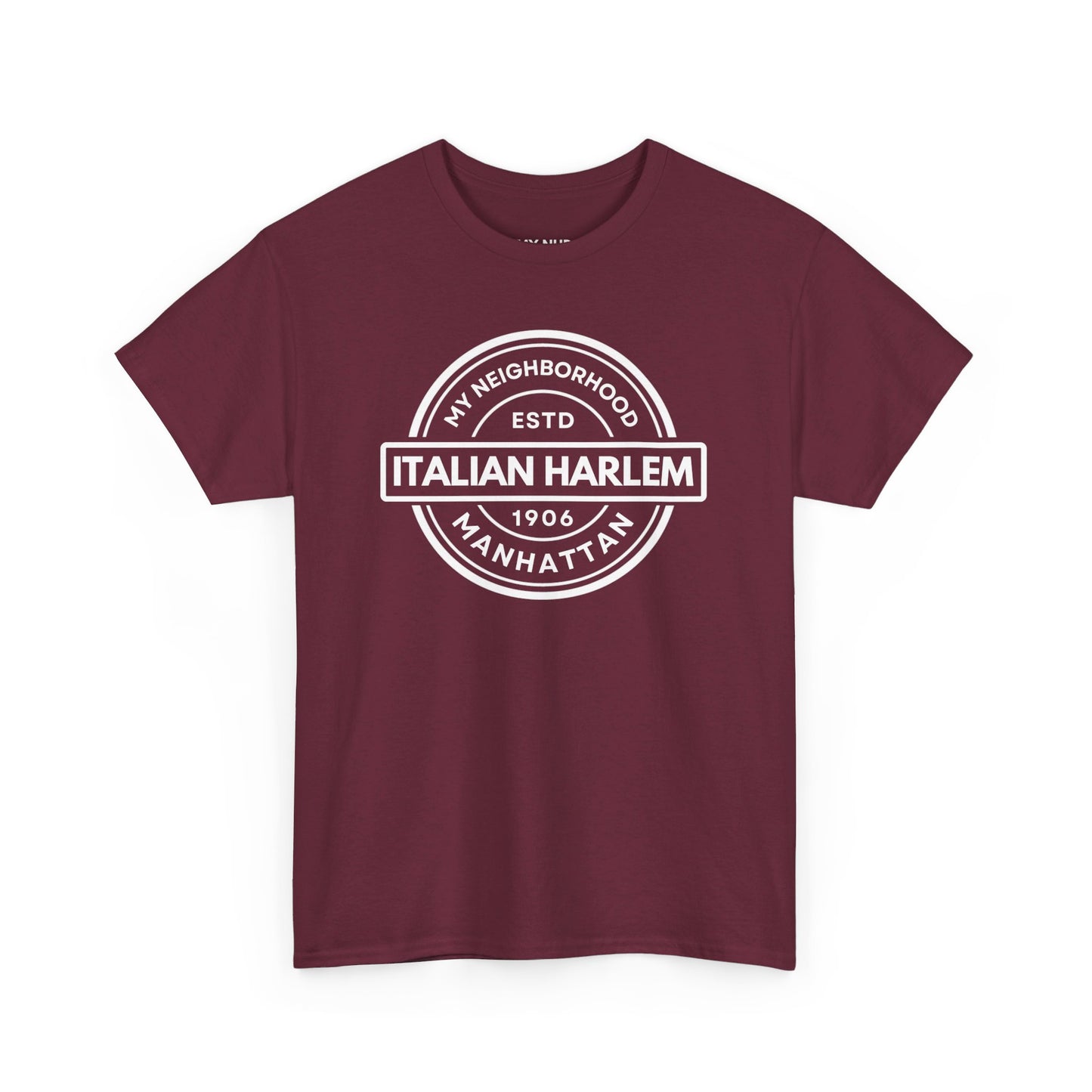 Italian Harlem - Manhattan - Unisex Cotton Tee