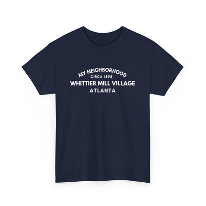 Whittier Mill Village - Atlanta - Unisex Cotton Tee