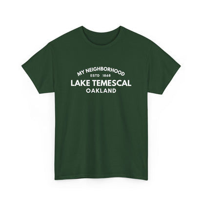 Lake Temescal - Oakland - Unisex Cotton Tee