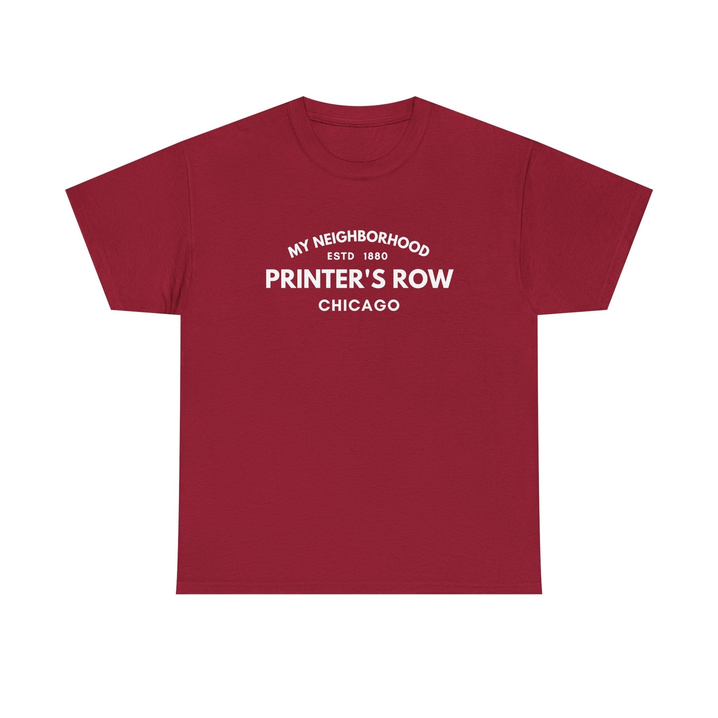 Printer's Row - Chicago - Unisex Cotton Tee