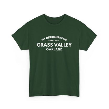 Grass Valley - Oakland - Unisex Cotton Tee