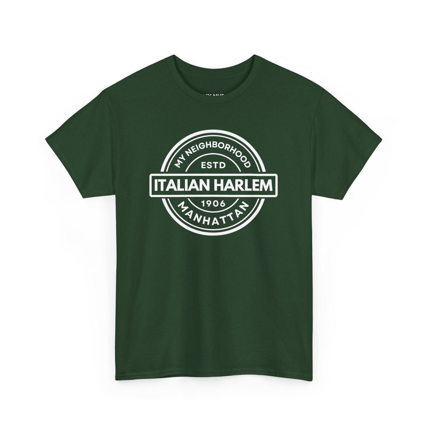 Italian Harlem - Manhattan - Unisex Cotton Tee