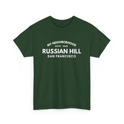 Russian Hill - San Francisco - Unisex Cotton Tee