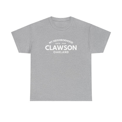 Clawson - Oakland - Unisex Cotton Tee