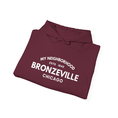 Bronzeville - Chicago - Unisex Heavy Blend Hooded Sweatshirt