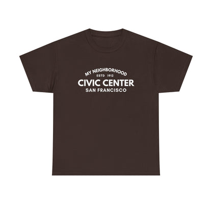 Civic Center - San Francisco - Unisex Cotton Tee