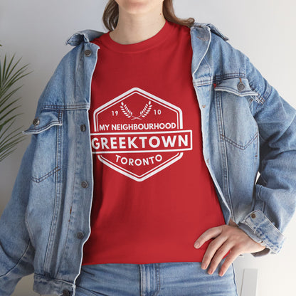 Greektown  - East End Toronto - Unisex Cotton Tee