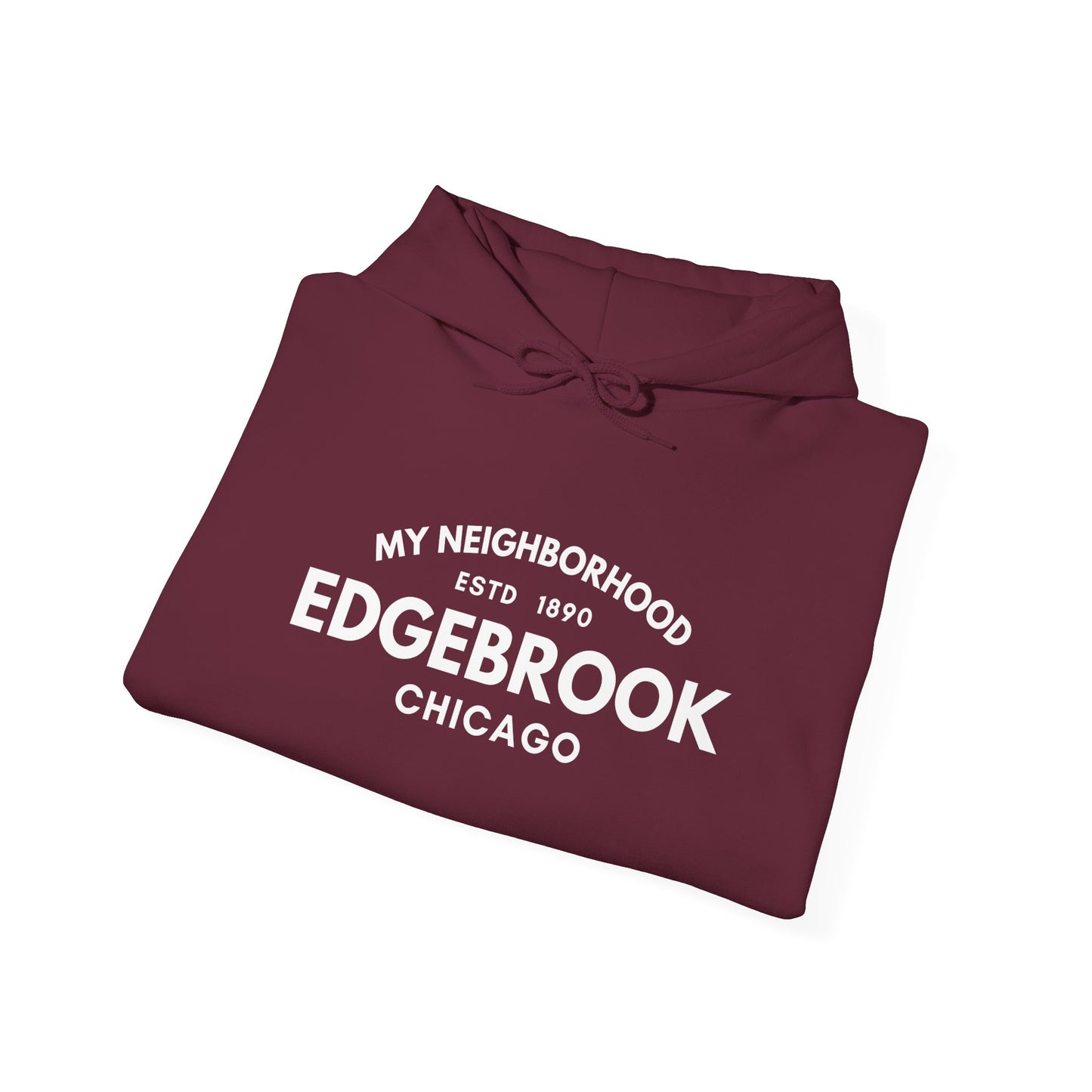 Edgebrook - Chicago - Unisex Heavy Blend Hooded Sweatshirt