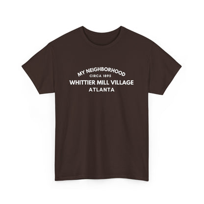Whittier Mill Village - Atlanta - Unisex Cotton Tee