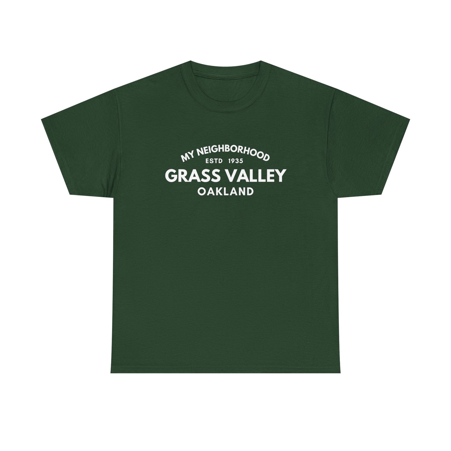 Grass Valley - Oakland - Unisex Cotton Tee
