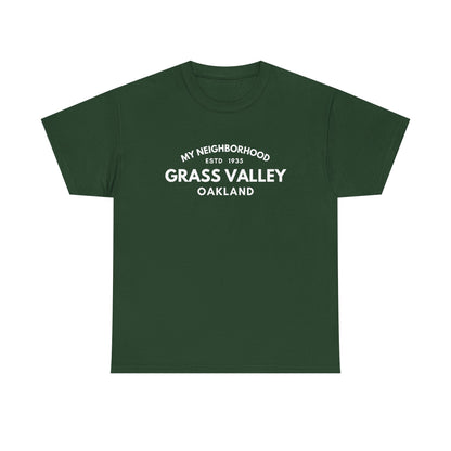 Grass Valley - Oakland - Unisex Cotton Tee