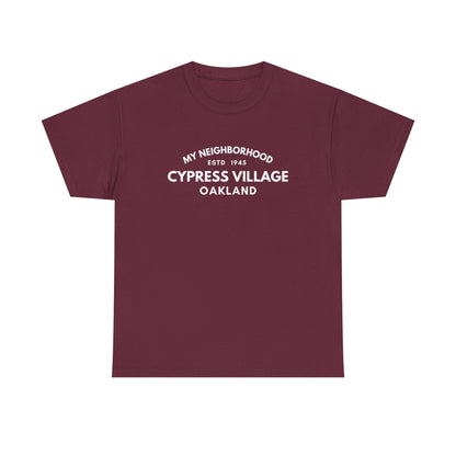 Cypress Village - Oakland - Unisex Cotton Tee