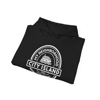 City Island - The Bronx - Unisex Heavy Blend Hooded Sweatshirt