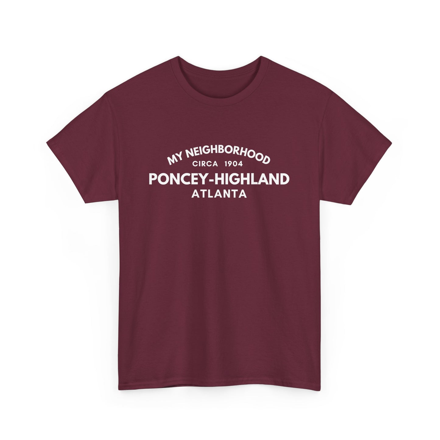 Poncey-Highland - Atlanta - Unisex Cotton Tee