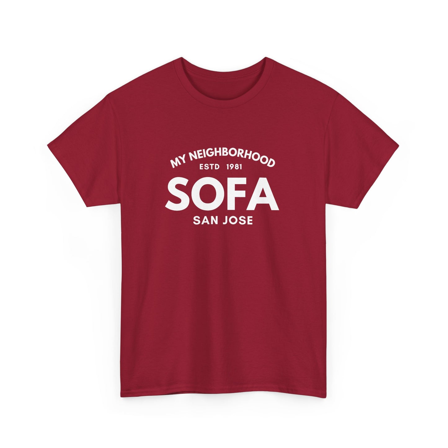 SoFA - San Jose - Unisex Cotton Tee