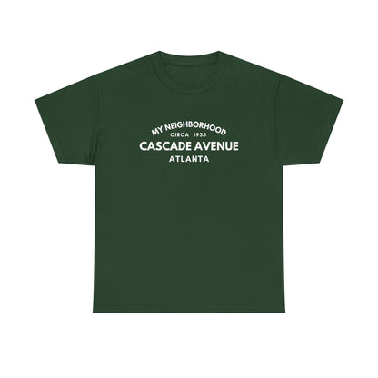 Cascade Avenue - Atlanta - Unisex Cotton Tee