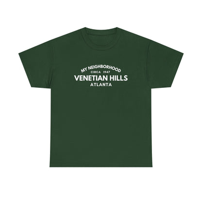 Venetian Hills - Atlanta - Unisex Cotton Tee