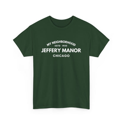Jeffery Manor - Chicago - Unisex Cotton Tee