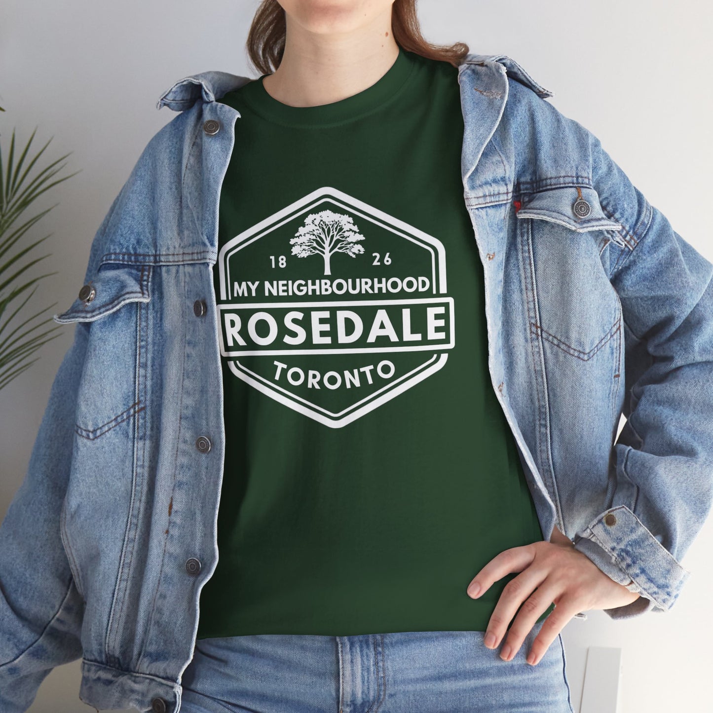 Rosedale - Central Toronto - Unisex Cotton Tee