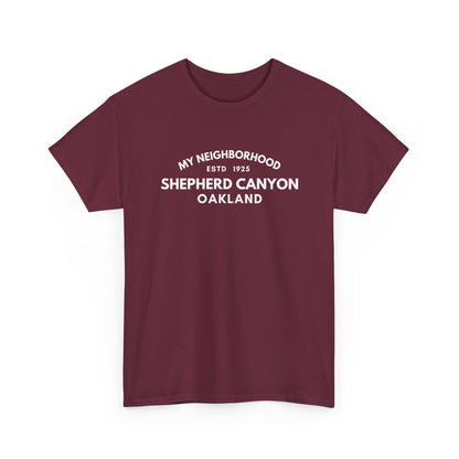 Shepherd Canyon - Oakland - Unisex Cotton Tee
