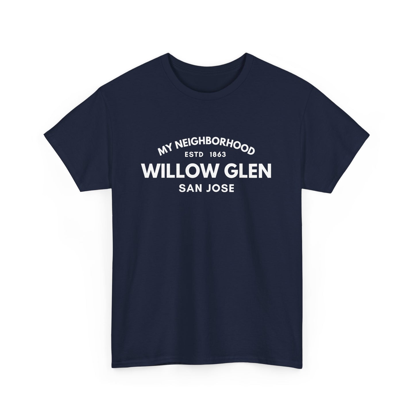 Willow Glen - San Jose - Unisex Cotton Tee