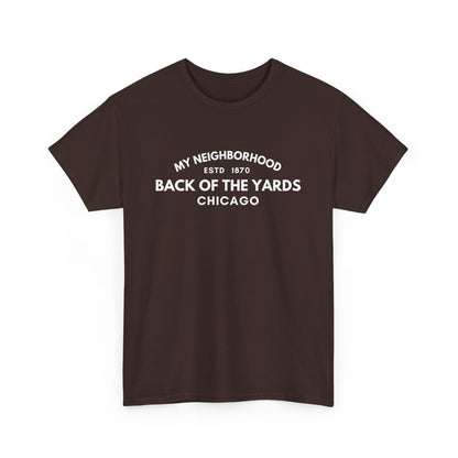 Back of the Yards - Chicago - Unisex Cotton Tee