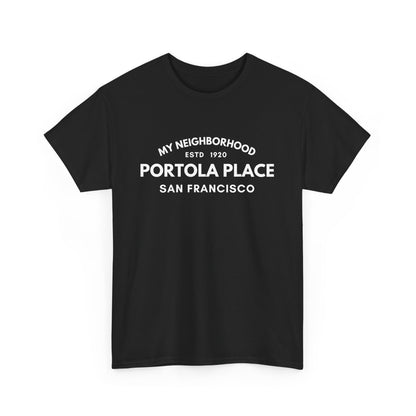 Portola Place - San Francisco - Unisex Cotton Tee