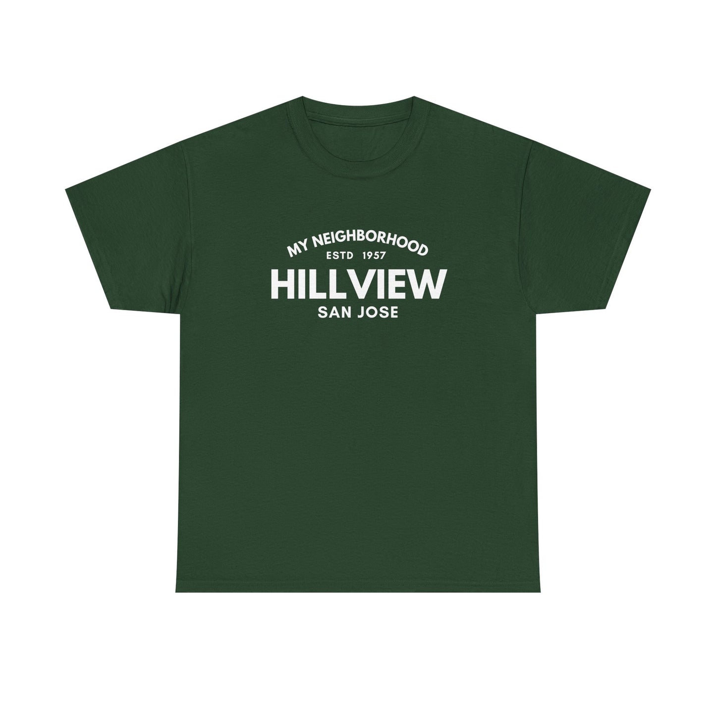 Hillview - San Jose - Unisex Cotton Tee