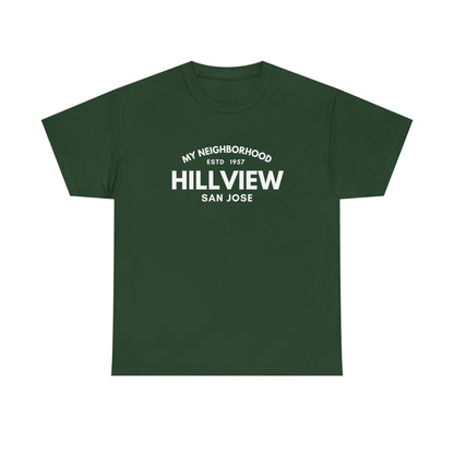 Hillview - San Jose - Unisex Cotton Tee