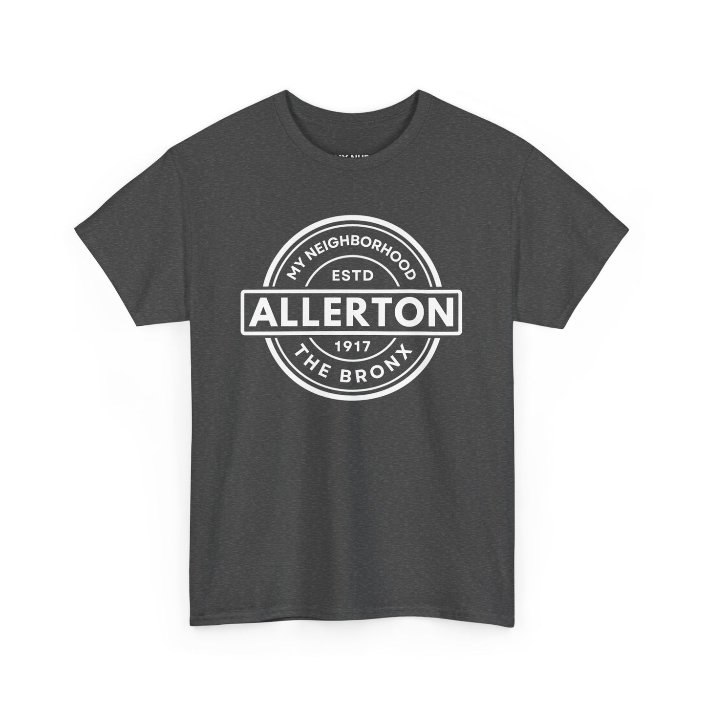 Allerton - The Bronx - Unisex Cotton Tee | The Bronx, NYC, New York City, MY-NHD, My Neighborhood, T-Shirt