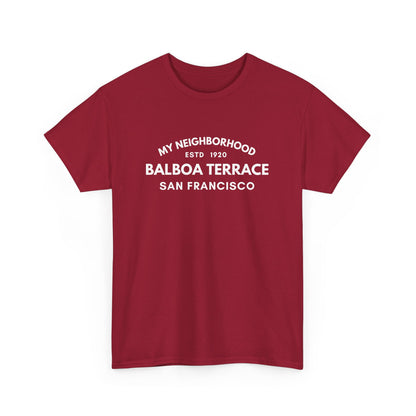 Balboa Terrace - San Francisco - Unisex Cotton Tee