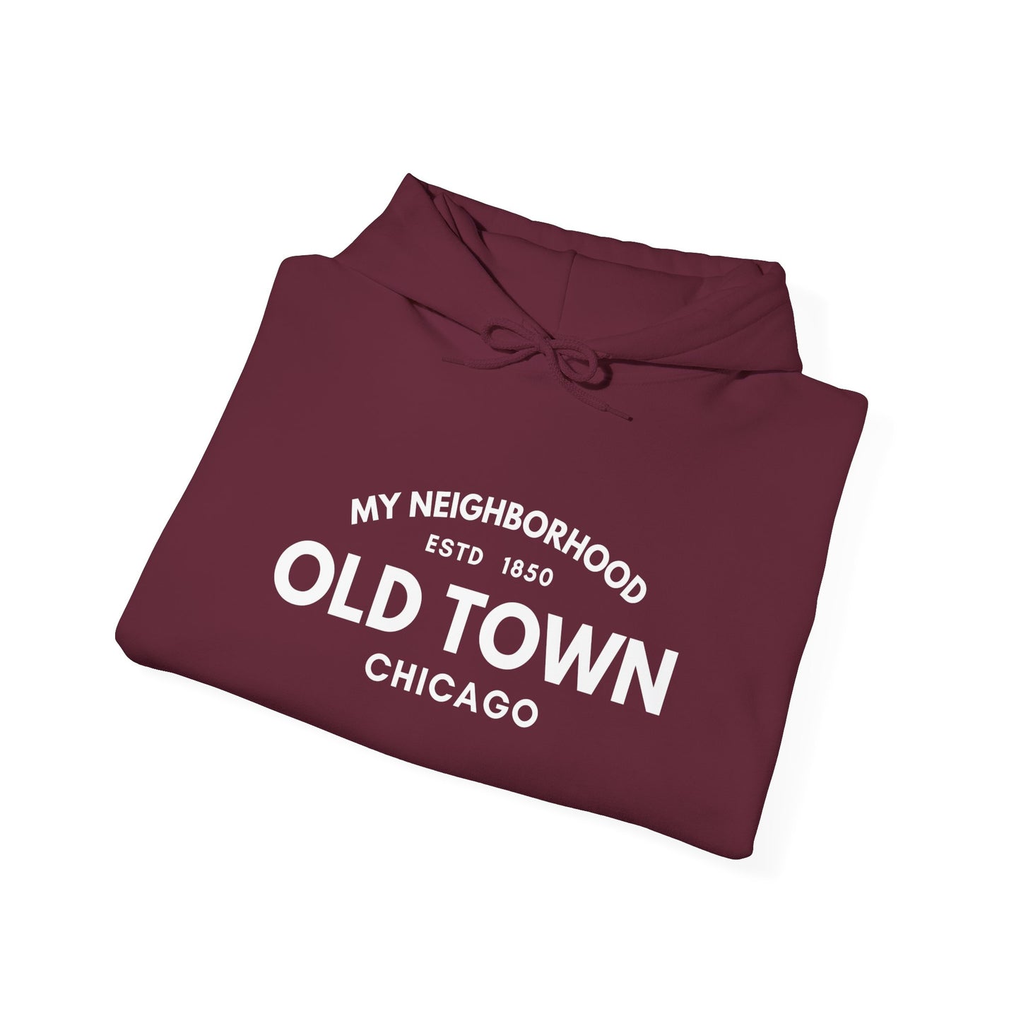 Old Town - Chicago - Unisex Heavy Blend Hooded Sweatshirt