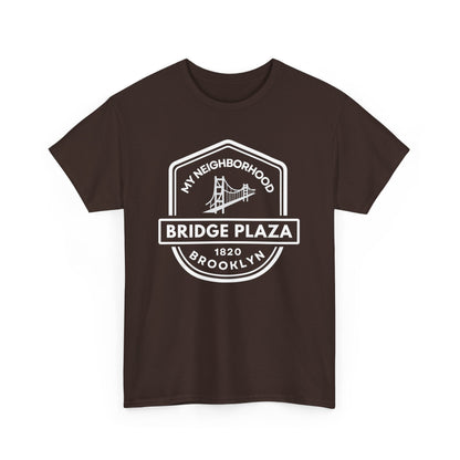 Bridge Plaza - Brooklyn - Unisex Cotton Tee