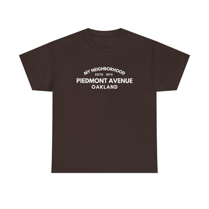 Piedmont Avenue - Oakland - Unisex Cotton Tee