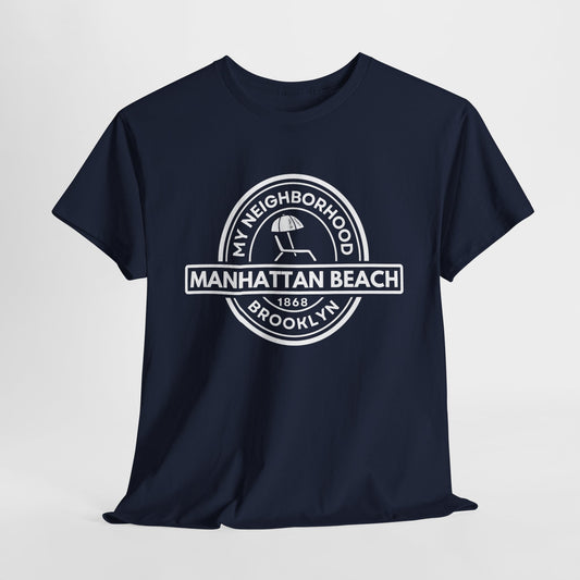 Manhattan Beach - Brooklyn - Unisex Cotton Tee