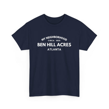 Ben Hill Acres - Atlanta - Unisex Cotton Tee