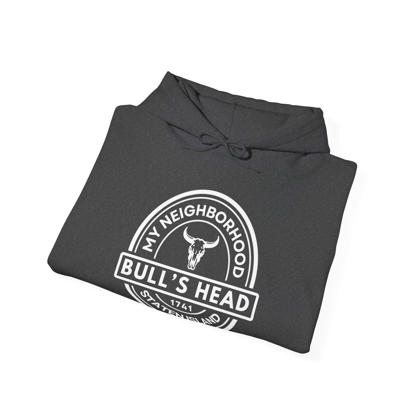 Bull's Head - Staten Island - Unisex Heavy Blend Hooded Sweatshirt
