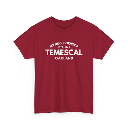 Temescal - Oakland -Unisex Cotton Tee