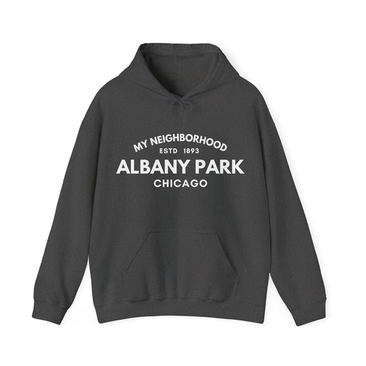 Albany Park - Chicago - Unisex Heavy Blend Hooded Sweatshirt