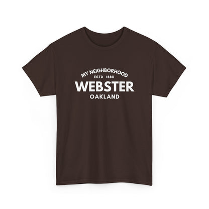Webster - Oakland - Unisex Cotton Tee