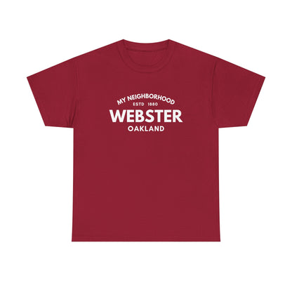 Webster - Oakland - Unisex Cotton Tee