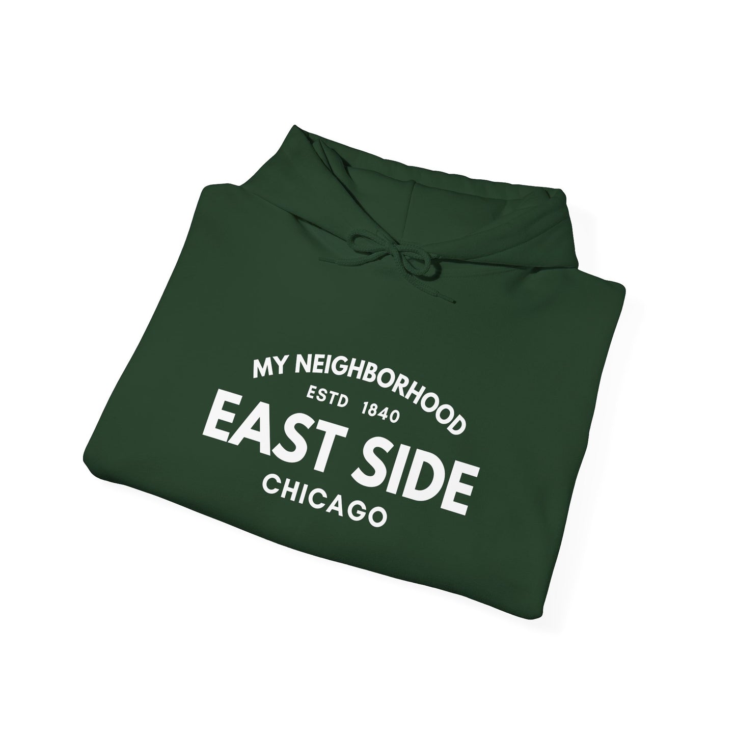 East Side - Chicago - Unisex Heavy Blend Hooded Sweatshirt