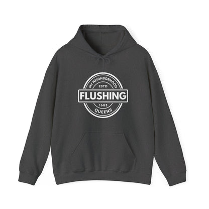 Flushing - Queens - Unisex Heavy Blend Hooded Sweatshirt