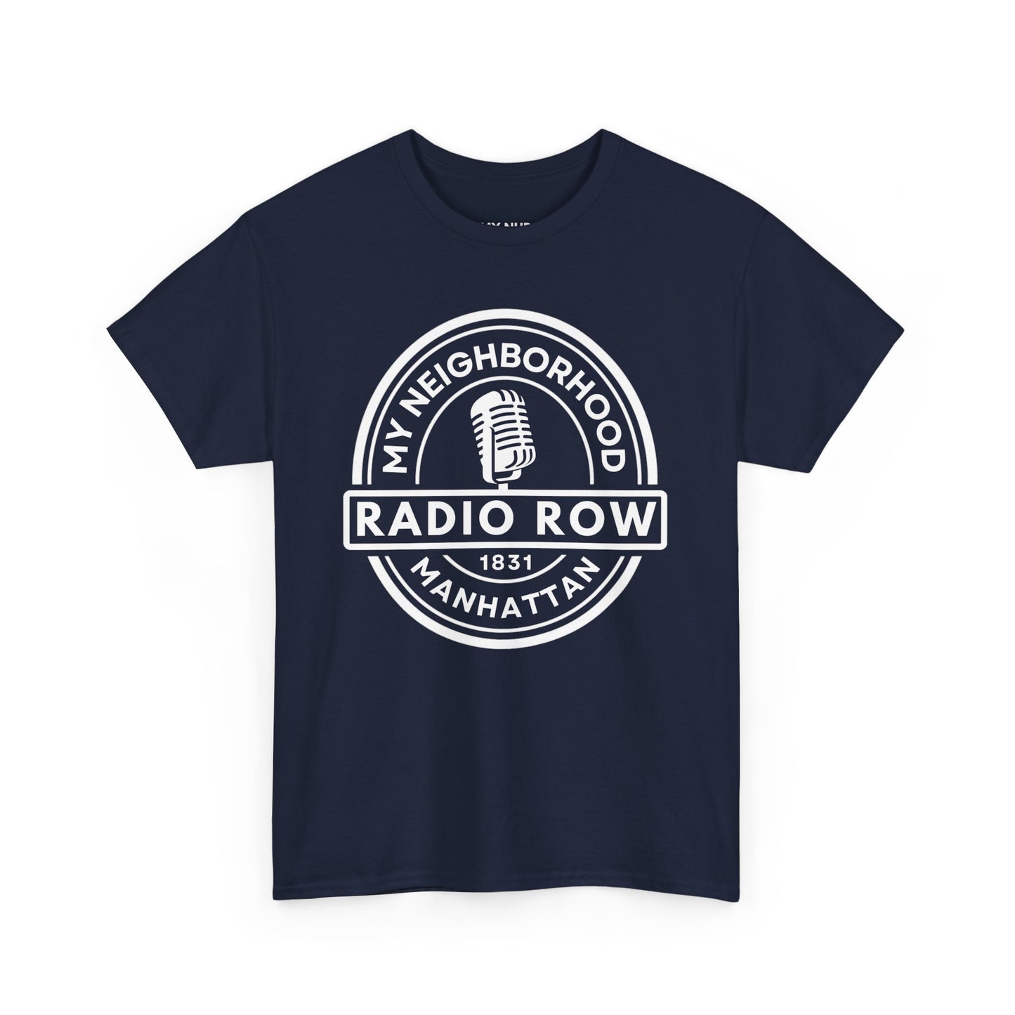 Radio Row - Manhattan - Unisex Cotton Tee