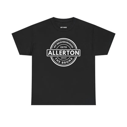 Allerton - The Bronx - Unisex Cotton Tee | The Bronx, NYC, New York City, MY-NHD, My Neighborhood, T-Shirt