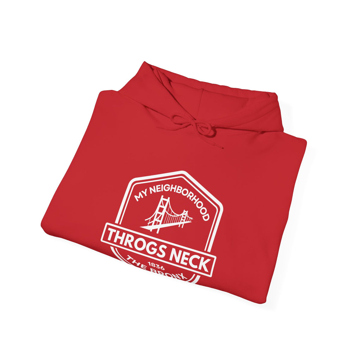 Throgs Neck - The Bronx - Unisex Heavy Blend Hooded Sweatshirt