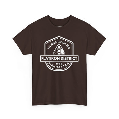 Flatiron District - Manhattan - Unisex Cotton Tee