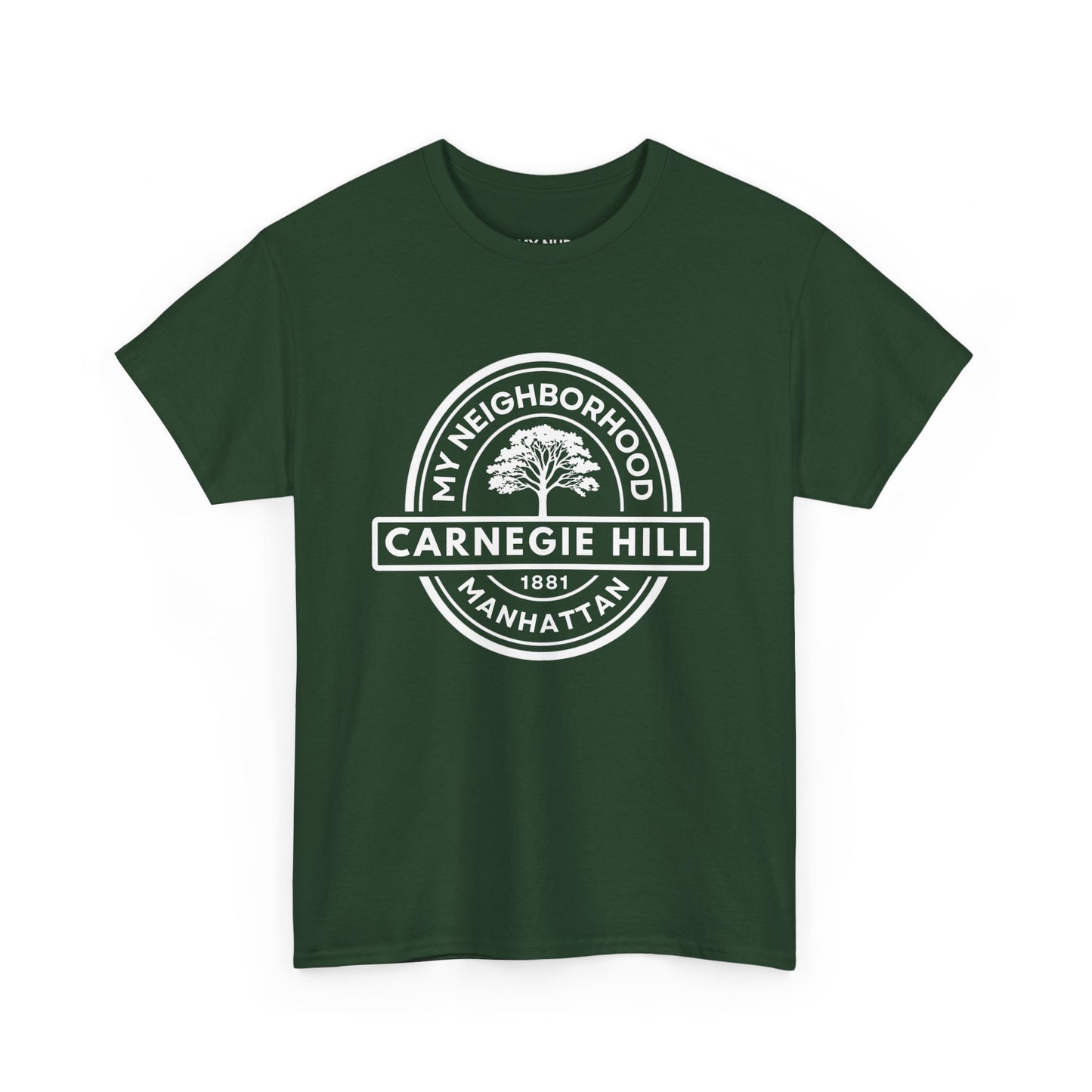 Carnegie Hill - Manhattan - Unisex Cotton Tee