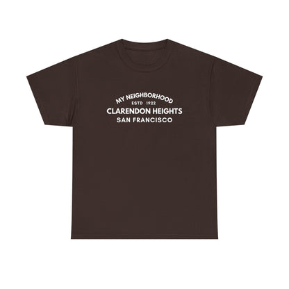 Clarendon Heights - San Francisco - Unisex Cotton Tee